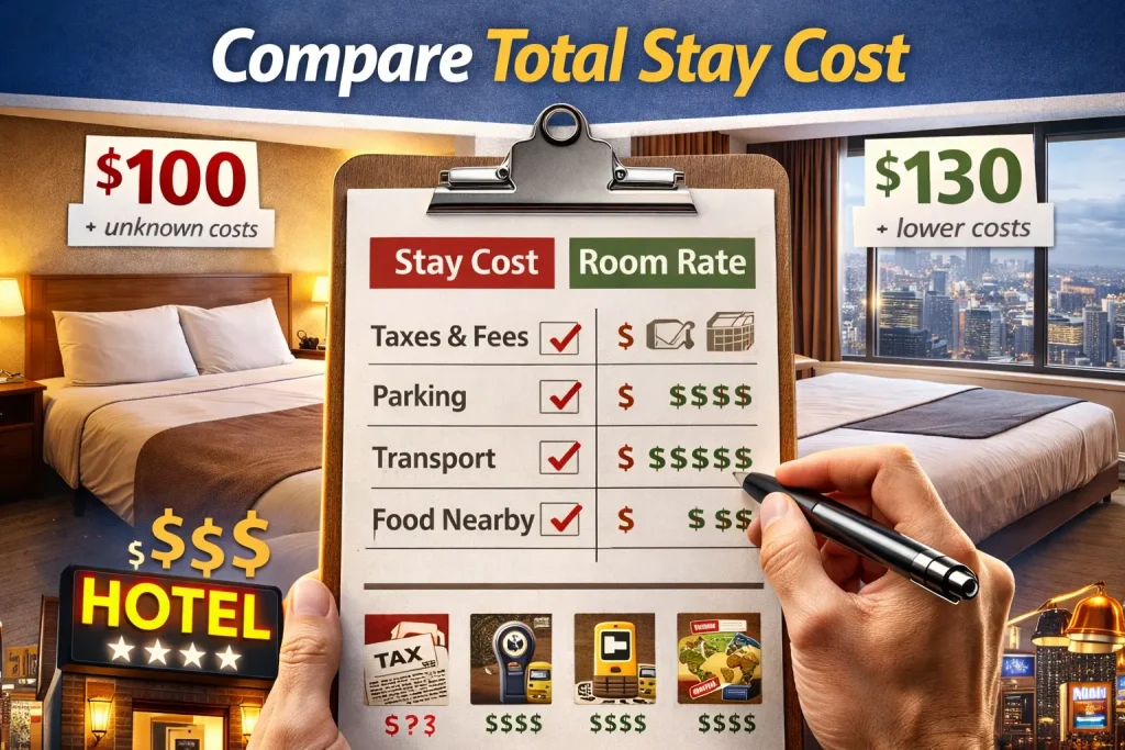 Compare Total Stay Cost