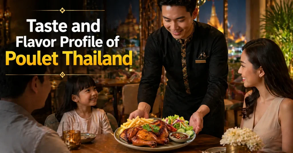 Taste and Flavor Profile of Poulet Thailand
