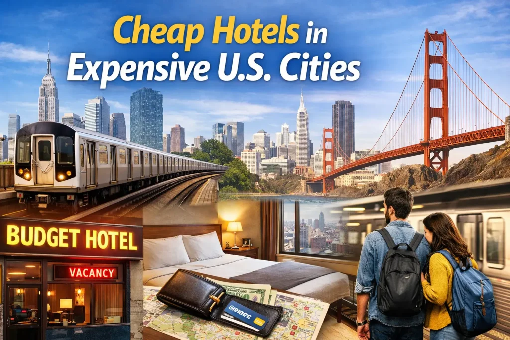 cheap hotels in expensive U.S. cities