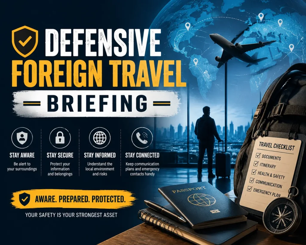 Defensive Foreign Travel Briefing