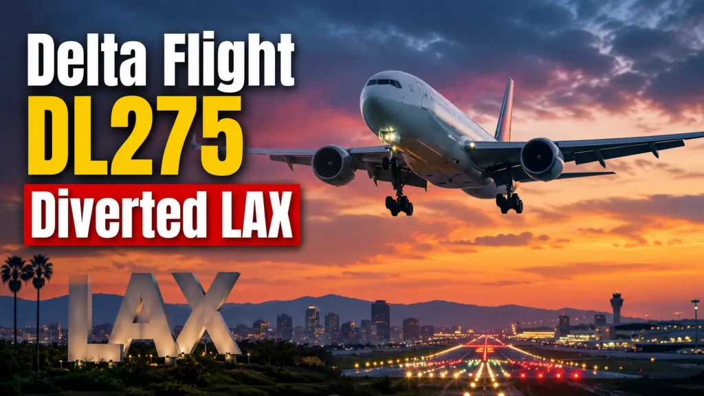 Delta Flight DL275 Diverted LAX
