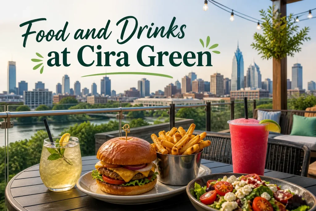 Food and Drinks at Cira Green