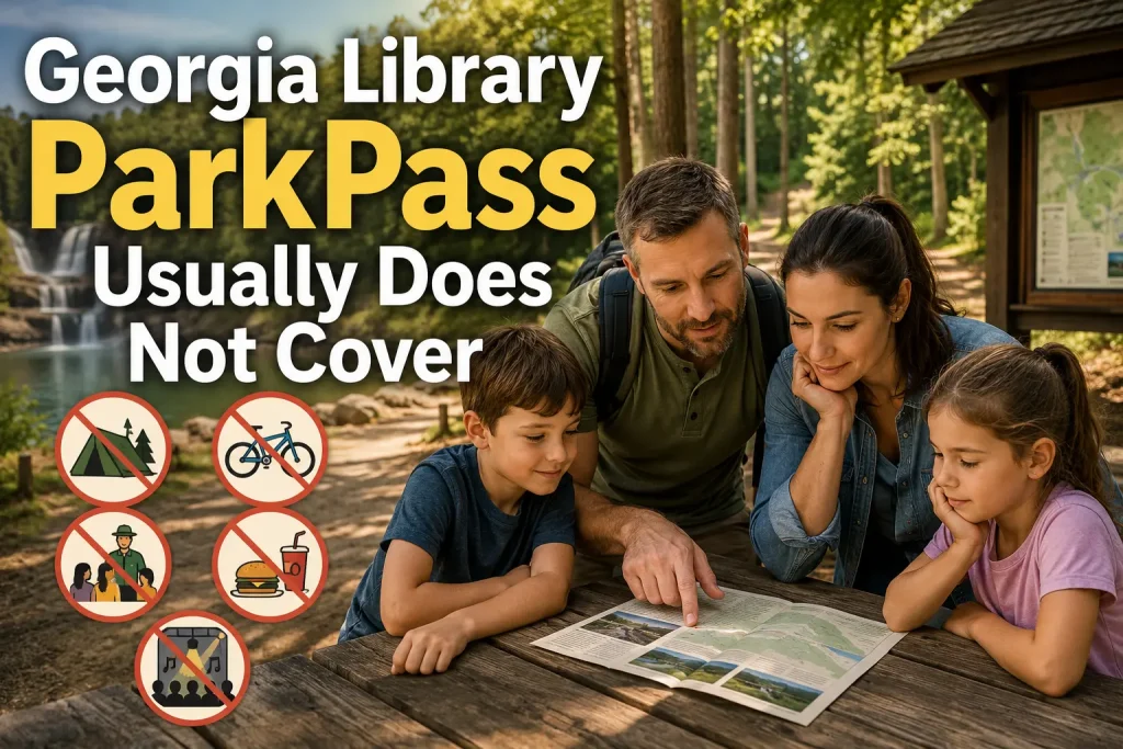 Georgia Library ParkPass Usually Does Not Cover