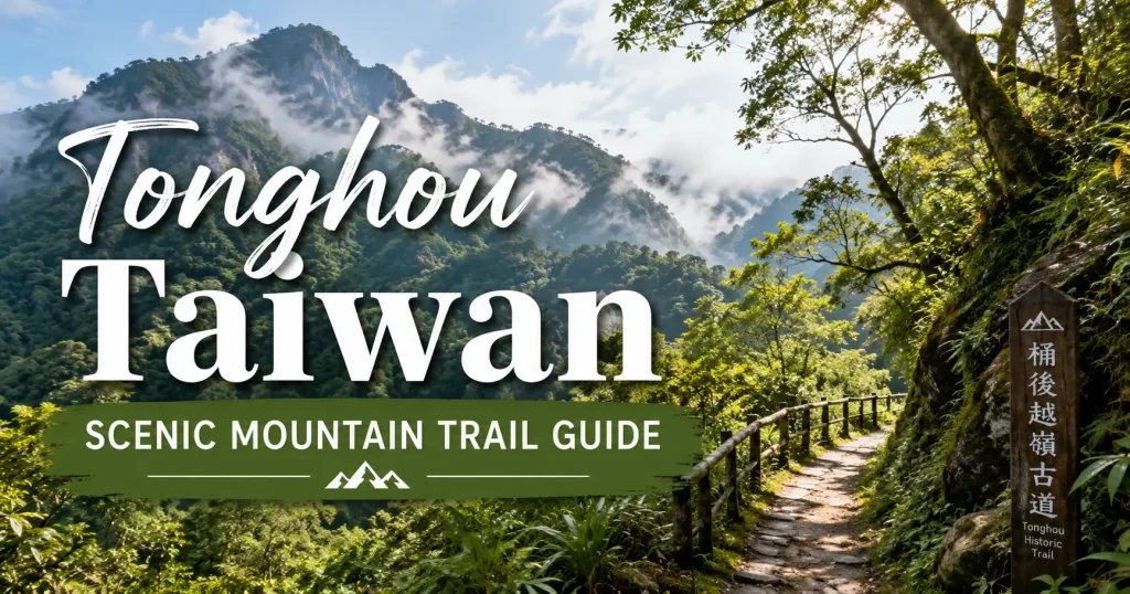 Tonghou Taiwan scenic mountain trail guide