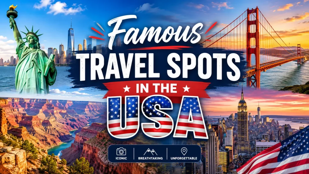 famous travel spots USA