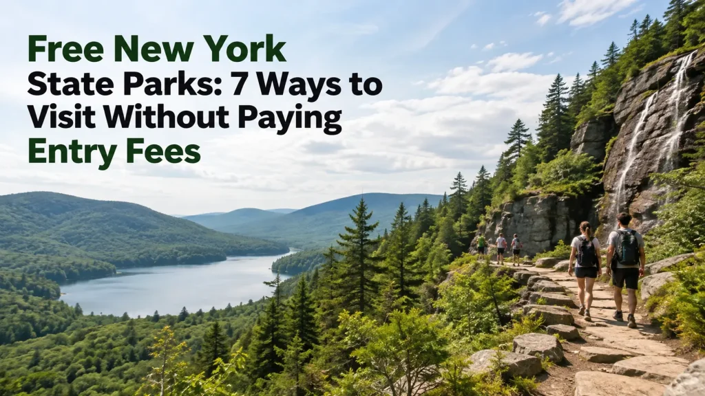Free New York State Parks without paying entry fees