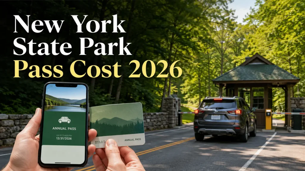 New York State Park Pass cost and Empire Pass prices for 2026