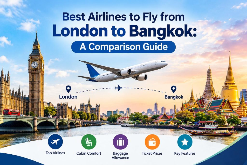 Airlines to Fly from London to Bangkok
